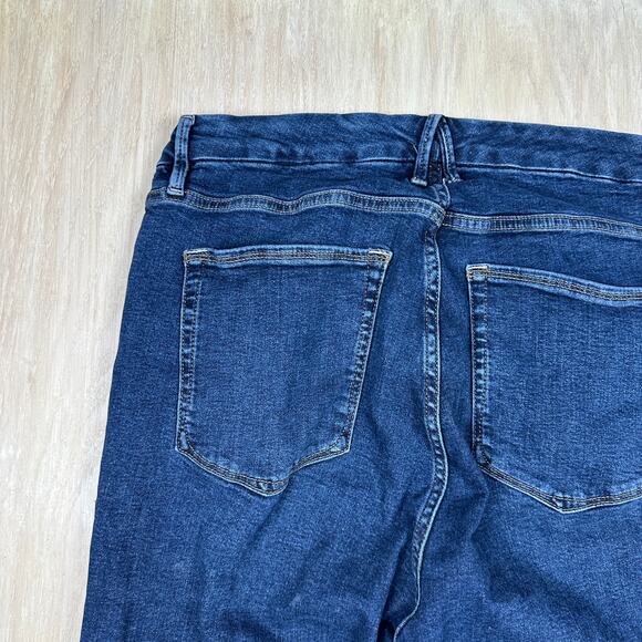 Good American Good Legs Skinny High Rise Stretch Casual Everyday Denim Jeans 16 - Picture 15 of 16